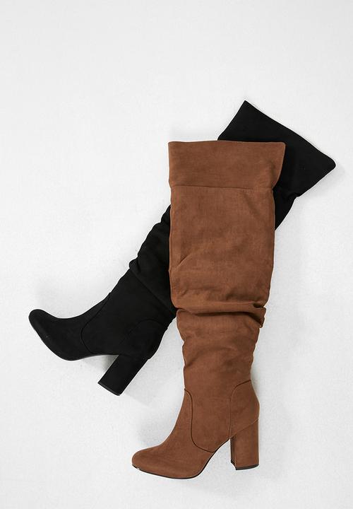 Madison® - Kira over the knee boot - brown