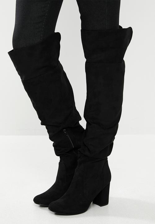 Madison® - Kira over the knee boot - black