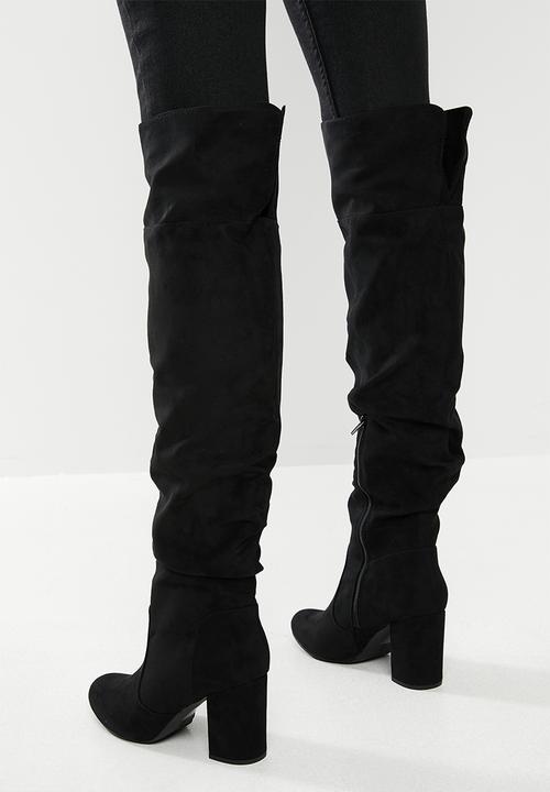 Madison® - Kira over the knee boot - black