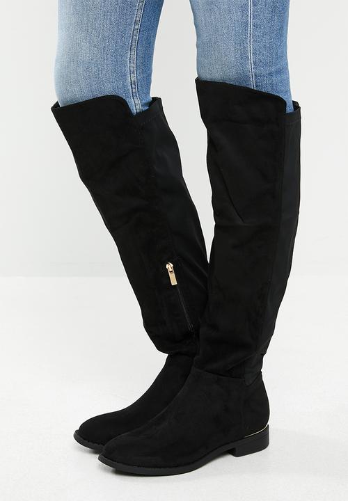 Madison® - Kim over the knee boot - black