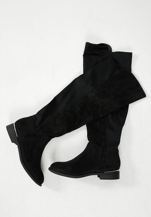 Madison® - Kim over the knee boot - black