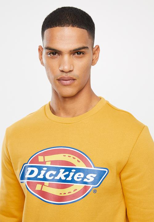 Dickies - Dickies 4 colour logo pullover - mustard