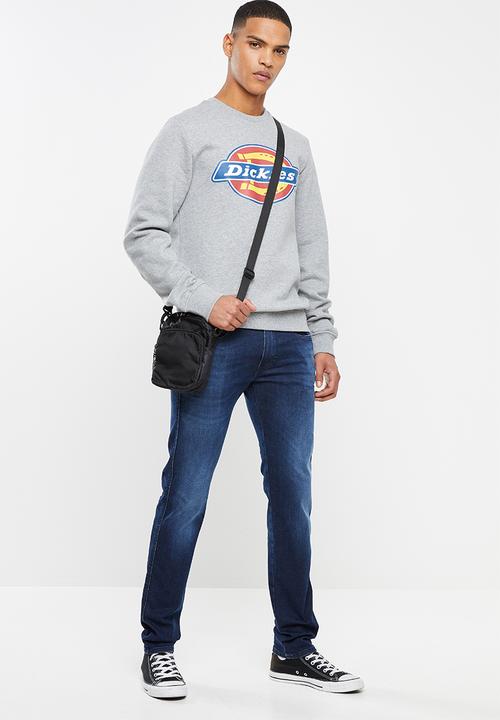 Dickies - Dickies 4 colour logo pullover - grey 