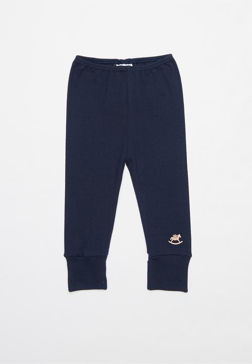 navy baby pants