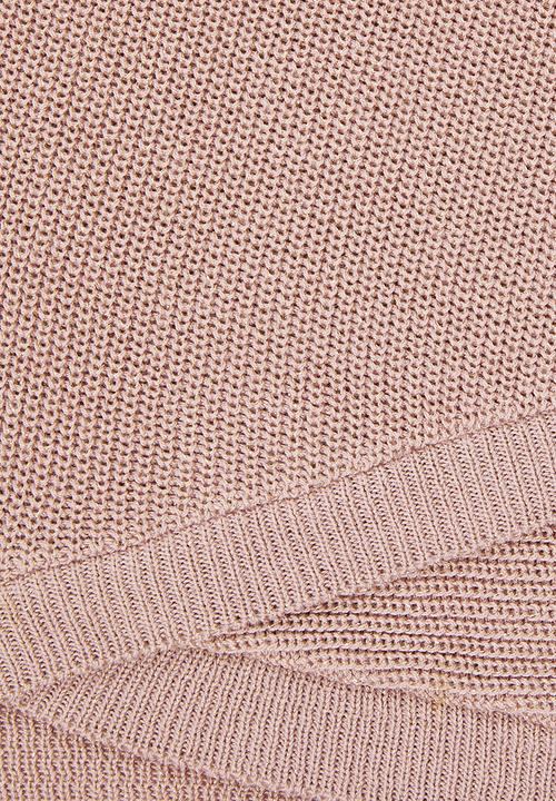 edit - Sparkle wrap jumper - pink