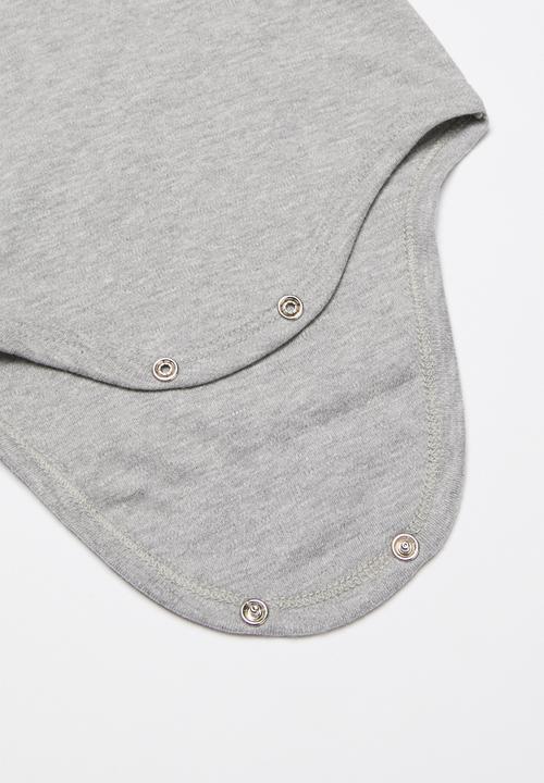 UP Baby - Golfer bodysuit - grey