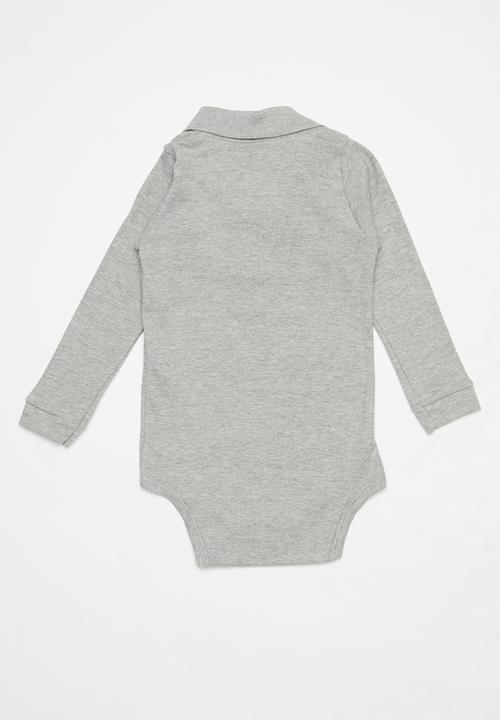UP Baby - Golfer bodysuit - grey