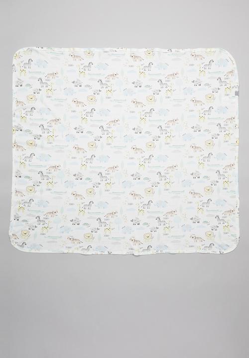 UP Baby - Boys wild life blanket - multi