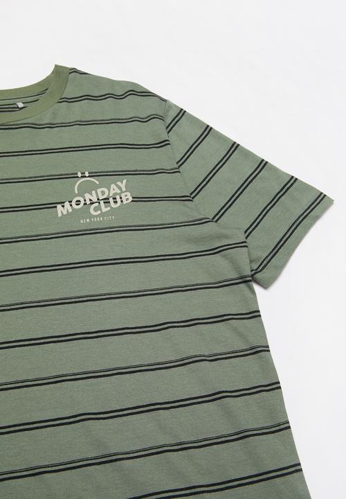 Free by Cotton On - Judd oversize tee - khaki