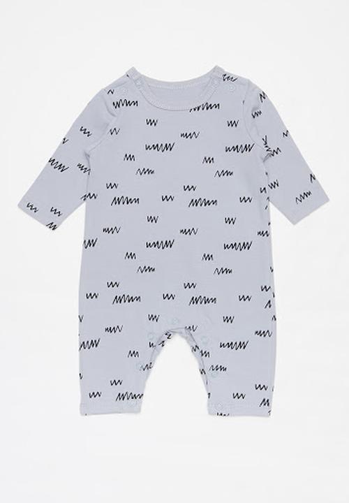 Cotton On - 2 Pack snap romper - pink & grey 