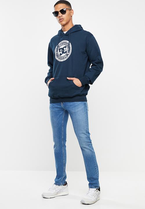 DC - Pullover hooded sweat - black iris