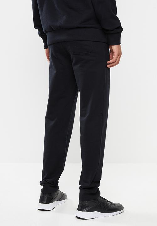 DC - Side print jogger - black