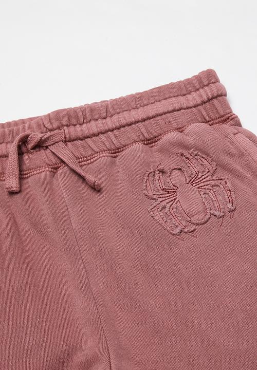 Cotton On - License slouch trackpant - berry