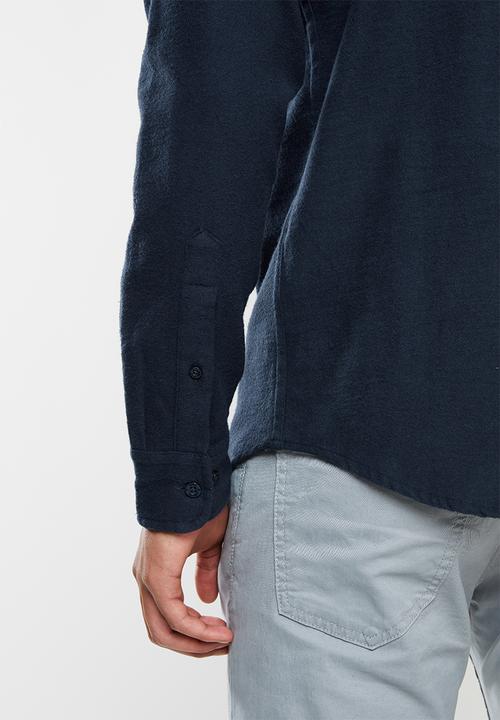 JEEP - Dapper flannel shirt - navy
