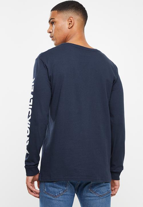 Quiksilver - Comp logo tee - navy