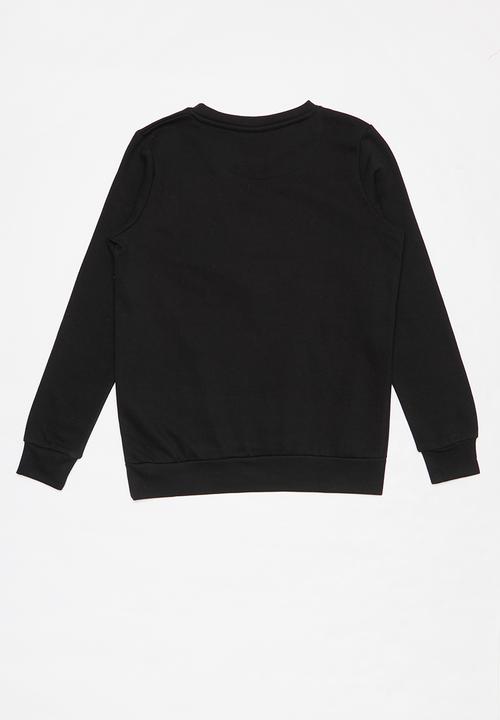 KAPPA - Authentic font jumper - black