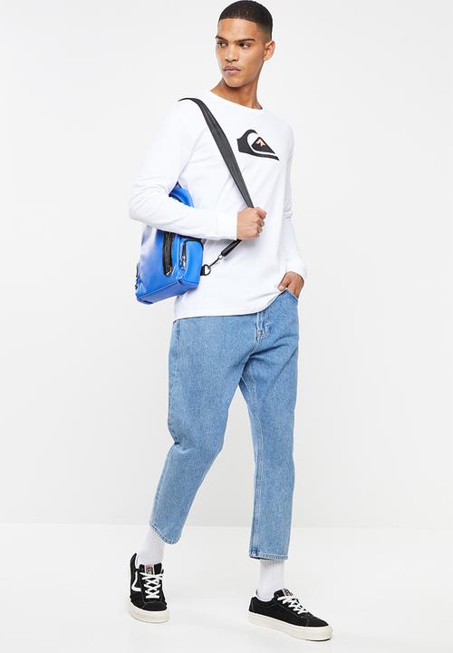 Quiksilver - Comp logo tee - white