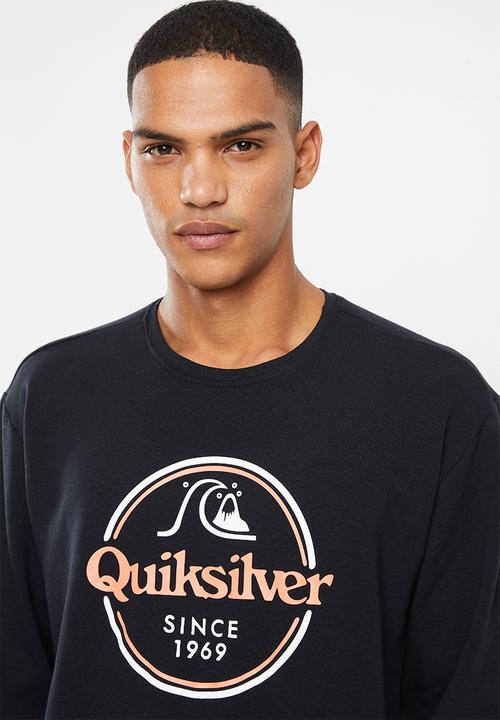 Quiksilver - Words remain sweatshirt - black