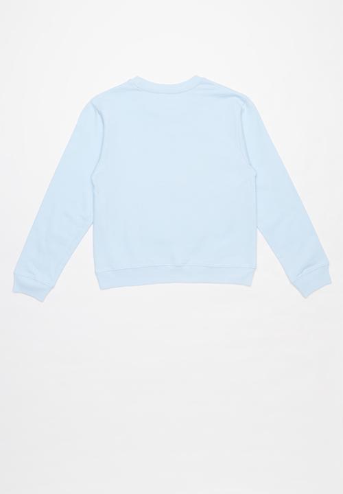 Pop Candy - Rainbow unicorn sweatshirt - light blue
