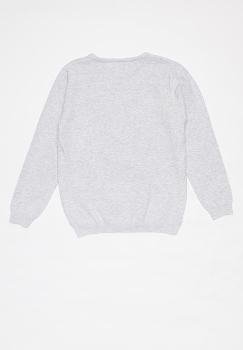 Pop Candy - Heart crewneck - grey