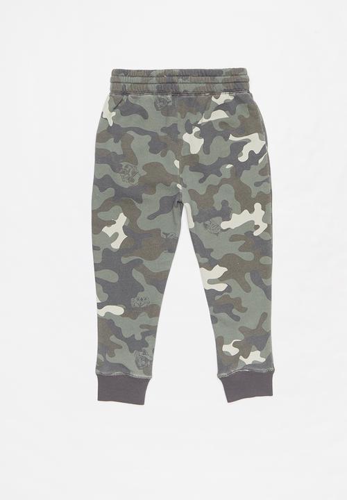 Cotton On - License slouch trackpant - khaki
