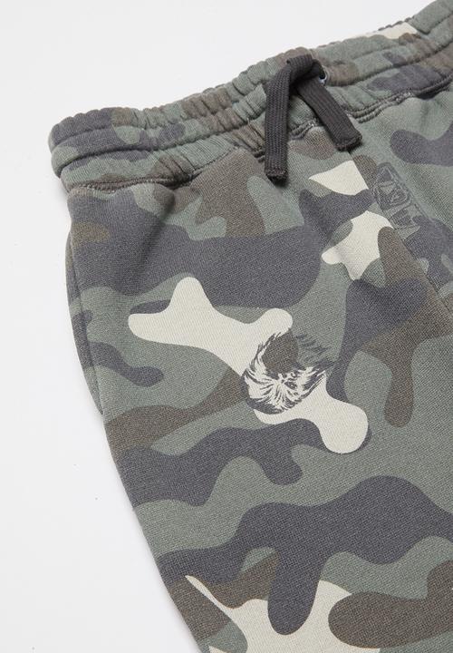 Cotton On - License slouch trackpant - khaki