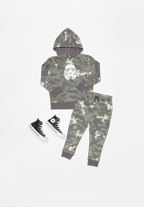 Cotton On - License slouch trackpant - khaki
