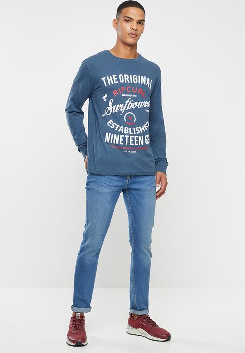 Rip Curl - Midnight long sleeve tee - navy