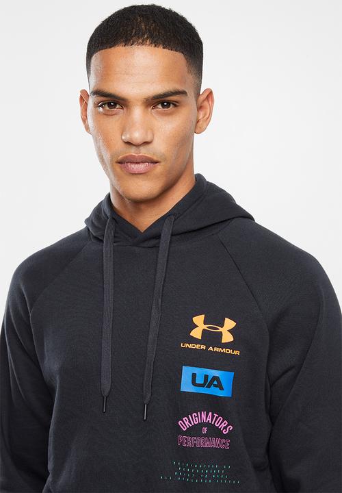 Under Armour - Rival originators hoodie - black