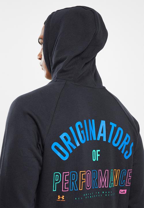 Under Armour - Rival originators hoodie - black