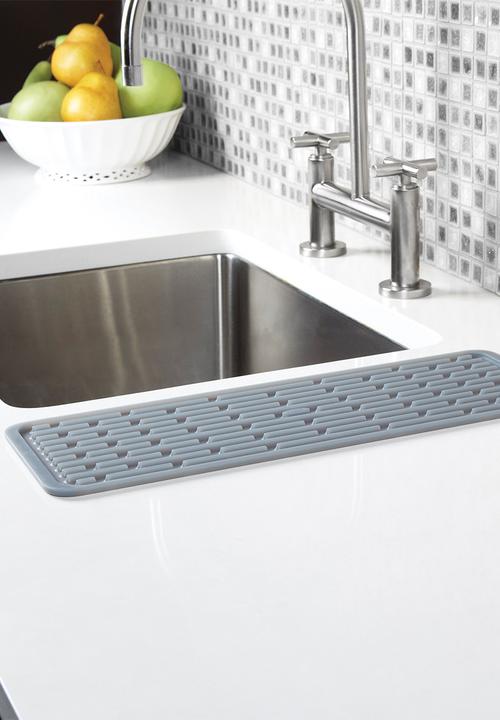 OXO - Silicone wine glass drying mat - grey