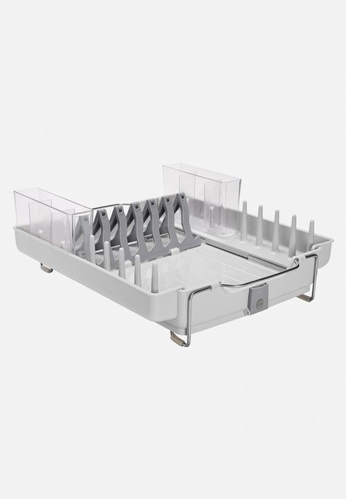 OXO - Foldaway dish rack - grey