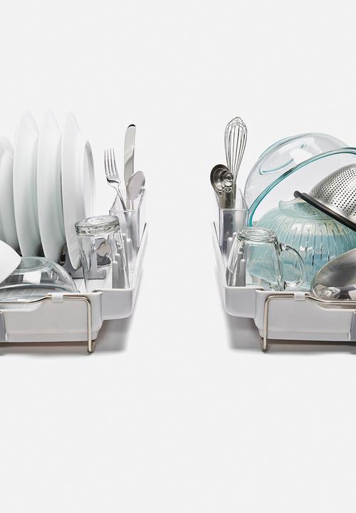 OXO - Foldaway dish rack - grey