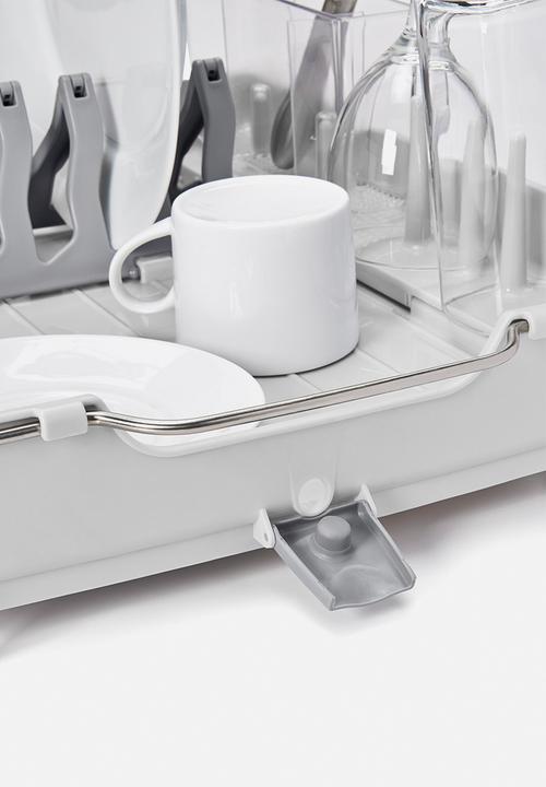 OXO - Foldaway dish rack - grey