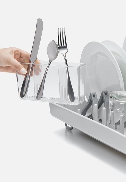 OXO - Foldaway dish rack - grey