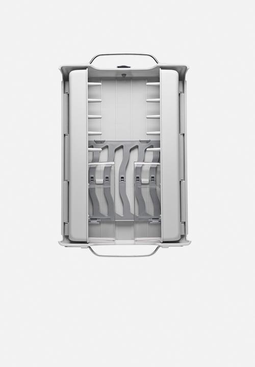 OXO - Foldaway dish rack - grey