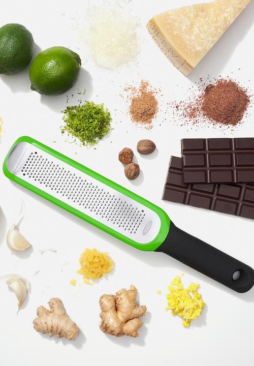 OXO - Etched zester grater - green & black 