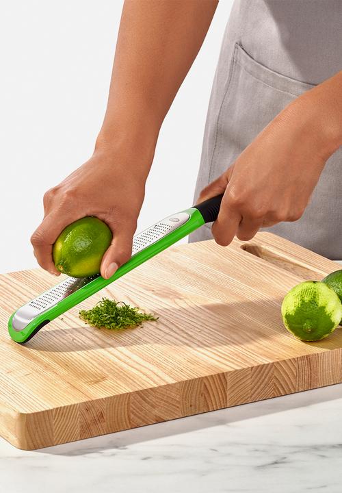 OXO - Etched zester grater - green & black 