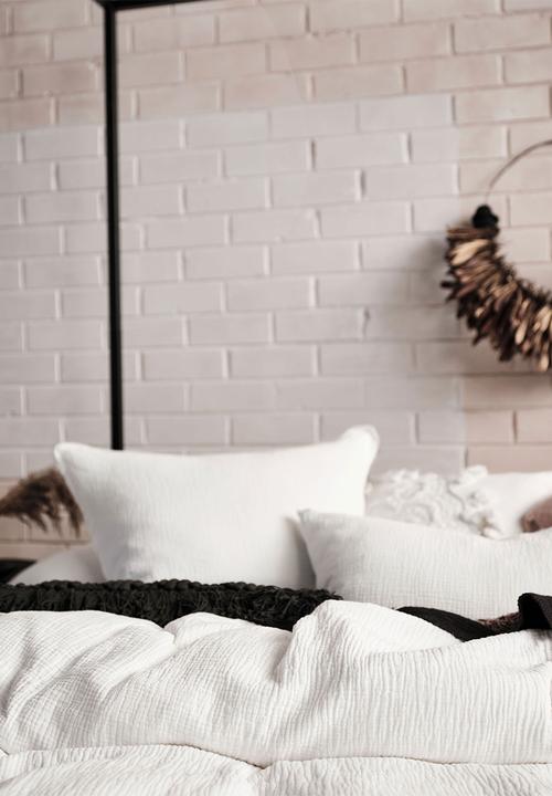 Linen House - Elysian duvet cover set - white
