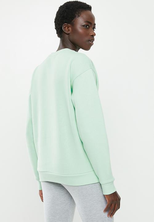 PUMA - Essential logo crew sweat - green