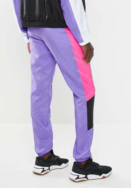 PUMA - Retro pants - purple & pink 