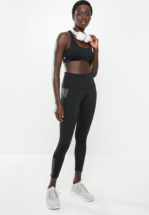 PUMA - Evostripe high rise 7/8 leggings - black