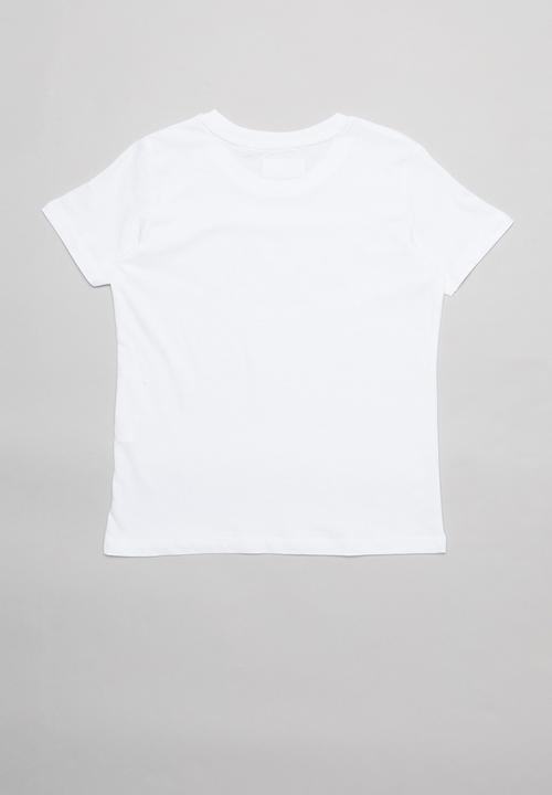 KAPPA - Logo bram slim short sleeve tee  - white