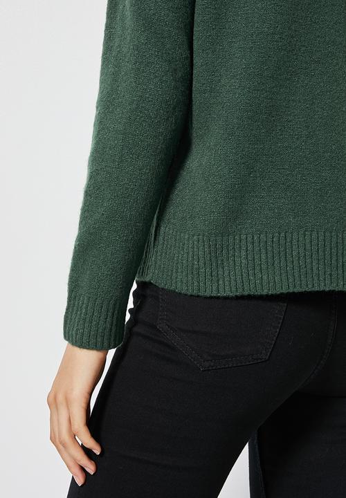 Superbalist - Lofty funnel neck - green 