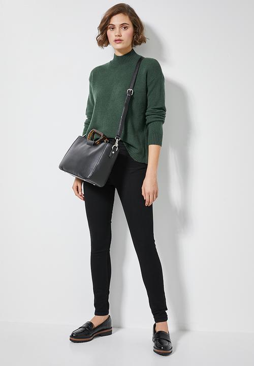 Superbalist - Lofty funnel neck - green 