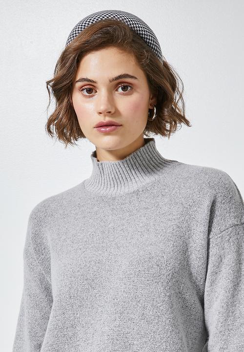 Superbalist - Lofty funnel neck - light grey 
