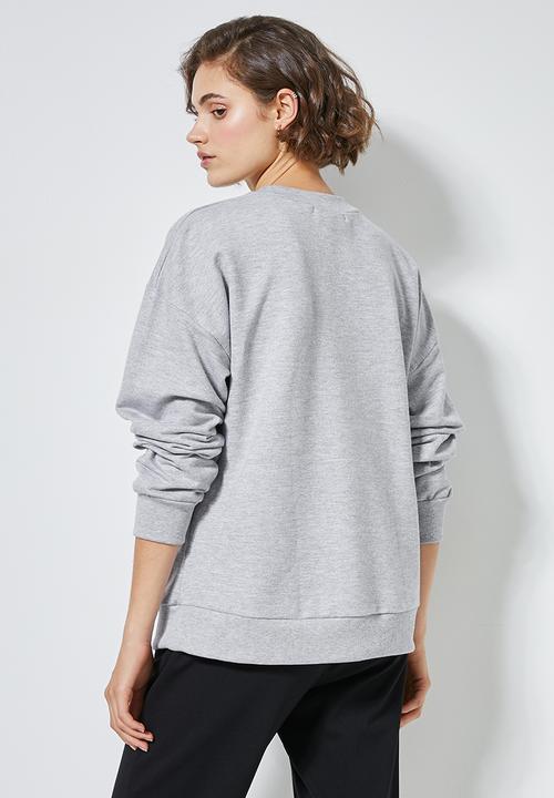 Superbalist - Crew neck sweat - light grey 
