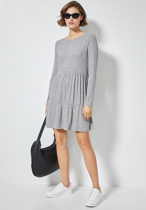 Superbalist - Mini trapeze dress - grey 