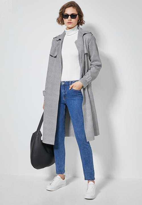 Superbalist - 2 Pack rib poloneck - charcoal & white 