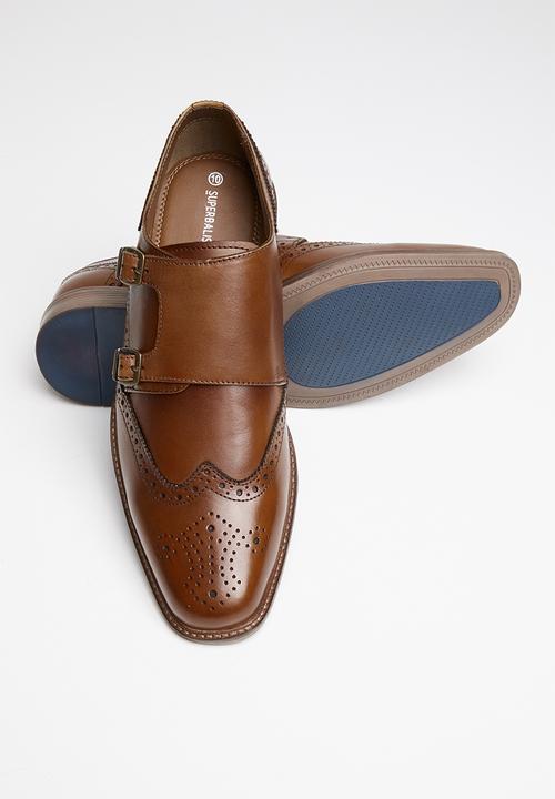 Superbalist - Lex leather brogue - tan
